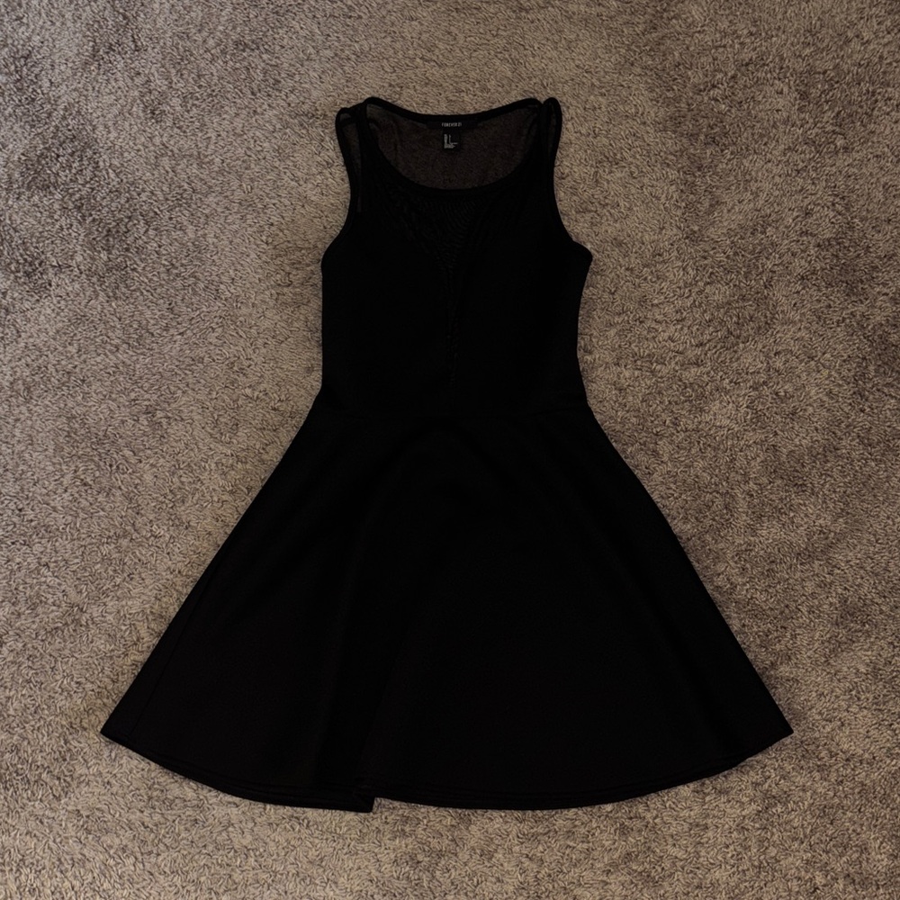 Forever 21 Black Mini Dress